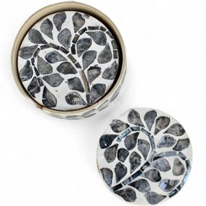 แผ่นรองแก้วมุกคุณภาพส่งออก สำหรับการซื้อจำนวนมาก ป้องกันโต๊ะและใช้สำหรับเสิร์ฟตกแต่ง - Product Image 3