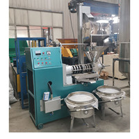 Grote Vacuümoliepers, Verwerking 300-400Kg Per Uur Met Twee Oliefiltervaten Capaciteit Uur Notenoliepers HJ-PR125