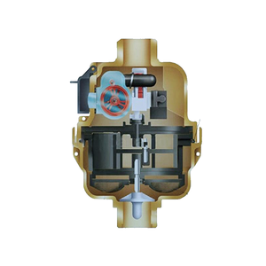 Compteur d'eau froide volumétrique multi-jets en laiton ZHONGYI DN15, raccord fileté, protection IP65, OBM disponible, débit 2,5-3,125 M/h - Product Image 6