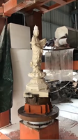 Routeur CNC 5 axes Jinzuan robuste LT-200150 pour pierre, haute précision, grande sculpture 3D de statues de Bouddha et d'anges en marbre, gravure verticale