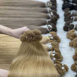 Extensiones de cabello con puntas planas de cabello vietnamita alineadas con cutícula 2023 - Product Image 4