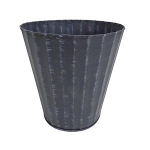 Pots de bougie votifs en métal de fer de lavage gris clair Design moderne Pot de maçon en verre votif pour la décoration intérieure Style vintage campagnard - Product Image 3