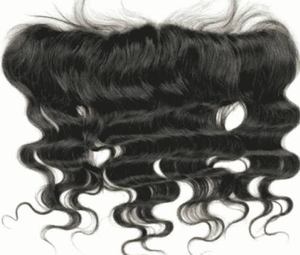 ENCAJE DE CABELLO HUMANO SIN PROCESAR TEMPLO DE ALTA CALIDAD FRONTAL13X4 y 13X6 CON ENCAJE SUIZO TRANSPARENTE - Product Image 1