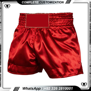 Short de Muay Thaï OEM avec logo personnalisé Short de muay-thaï style personnalisé Short de kick de boxe pour ufc - Product Image 5