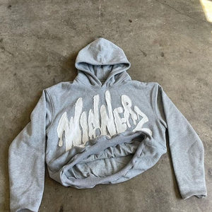 Sweat-shirts pour hommes en molleton 100% coton épais et lourd, personnalisés OEM, avec broderie en strass, mode d'hiver écologique - Product Image 2