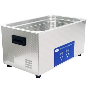 เครื่องทำความสะอาดอัลตราโซนิกอุตสาหกรรม 22 ลิตร รุ่น VS-80A เครื่องทำความสะอาดแบบมืออาชีพสำหรับชิ้นส่วน เครื่องมือ และอุปกรณ์ - Product Image 1
