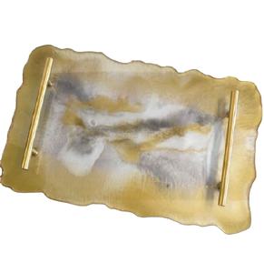 Elegante bandeja de acrílico para comida rápida, diseño personalizado único, Ideal para el hogar, Hotel y restaurante, accesorios de cocina - Product Image 1