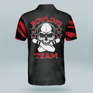 Camiseta de Polo de Bolos Personalizada para Hombre, 100% Poliéster, Impermeable y de Secado Rápido, Cómoda, Transpirable, Estilo Nuevo al por Mayor - Product Image 2