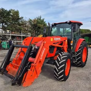 Tracteur agricole Kubota M5112 110 CV 4x4 diesel neuf et d'occasion avec cabine et chargeur frontal à vendre - Product Image 1