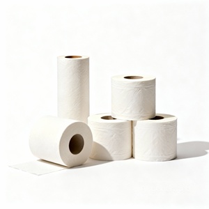 Rouleaux de papier toilette blancs, emballage pour usage institutionnel, commercial et professionnel dans les toilettes - Product Image 4