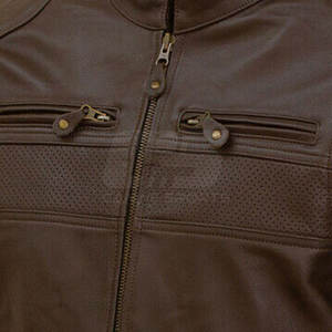 Veste en cuir respirante de haute qualité pour l'équitation, avec couleurs et tailles personnalisées, coupe-vent toutes saisons - Product Image 5