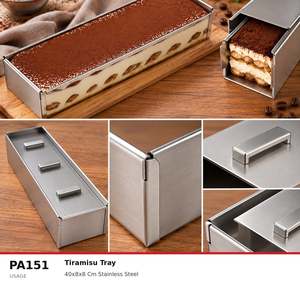 Moule à tiramisu Fida avec couvercle 40x8x8 cm - Product Image 5