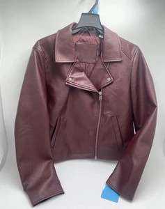 เสื้อแจ็กเก็ตหนังแท้สำหรับผู้หญิงผ้าสแปนเด็กซ์กันลมมีซิปเป็นมิตรกับสิ่งแวดล้อม MS-JS-109 - Product Image 3
