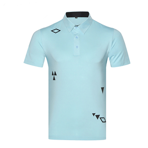 Chemises polo pour hommes de taille plus en coton biologique imprimé all-over de qualité supérieure Chemise polo 100% coton de qualité supérieure avec logo personnalisé pour hommes - Product Image 3