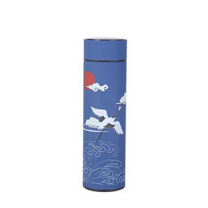 Bouteille d'eau intelligente à LED avec affichage de la température 17oz 500ml Sans BPA Écologique Sport Plein air - Product Image 2