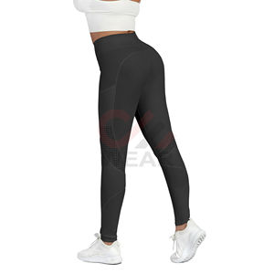 Offre Spéciale femmes respirant extensible taille haute sport Jogging Gym Yoga Leggings doux sans couture pantalons d'entraînement OEM Service Design - Product Image 2