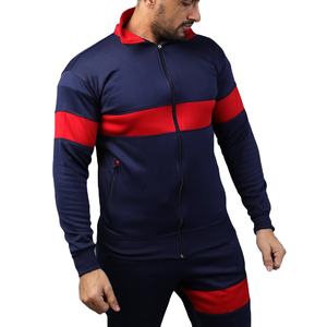 Vêtements pour hommes Sports de plein air personnalisés vêtements de sport pour hommes survêtements pour hommes ensemble 2 pièces de sweats à capuche ensembles de sweat-shirts à fermeture éclair personnalisés - Product Image 5