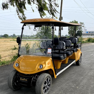 8 Seater Golf Buggy écologique | Voiturette de golf 8 places à prix d'usine/Voiturette de golf de luxe 8 places avec batterie au lithium | - Product Image 6
