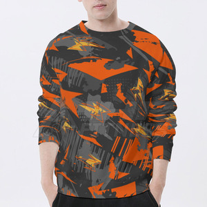 Venta al por mayor de los hombres de peso ligero de invierno tailandés sudaderas cómodas cintura elástica sólido sublimación liso teñido sudaderas con capucha - Product Image 3