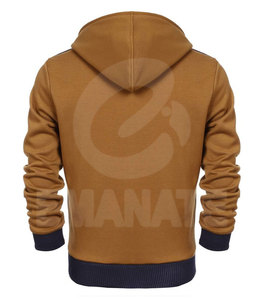 เสื้อฮู้ดผู้ชายไซส์ใหญ่ ผ้าฝ้าย 100% ทรงปกติ ดีไซน์กระเป๋า  ขนาดปรับแต่งได้ ผลิตจากผ้าถักที่เป็นมิตรต่อสิ่งแวดล้อม - Product Image 2