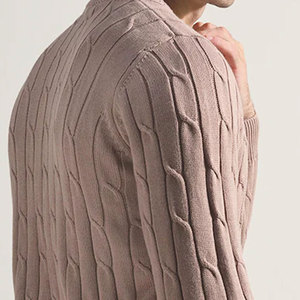 Suéter Ligero para Hombre con Tejido Transpirable para Estilo en Capas de Otoño e Invierno, Suéter de Punto Acanalado para Hombre - Product Image 4