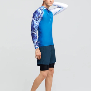 Maillot de surf Rash Guard, vêtements de protection solaire, chemises de compression pour hommes, Rash Guard pour hommes - Product Image 3