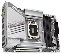 GIGABYTE Z790M AORUS Elite AX ICE LGA 1700 Intel Z790 M-ATX Motherboard DDR5 Triple M.2 PCIe 5.0 SATA USB 3.2 Gen2X2 Desktop