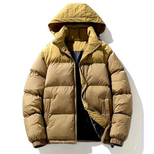 แจ็กเก็ตหนังขนฟูของผู้ชายสำหรับฤดูหนาวตกแต่งขนสัตว์ - Product Image 1