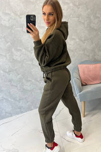 LADIES ORGANIC HOODY - Hoodie Cotton Women's Set 2021 Autumn Loose Pullovers Sweatshirt Hoodies Fancy Designer Men Sweatshirts - Product Image 6