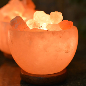 2024ใส่เทียนรูปชามเกลือหิมาลัยพร้อมโคมไฟชารูปดอกไม้ - Product Image 3