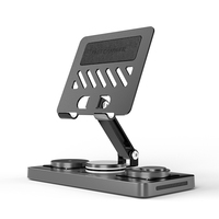 Cargador Inalámbrico Multifunción 3 en 1, Soporte Plegable para Portátil con Cables Retráctiles para iPhone, iPad, Reloj y Auriculares