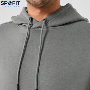 Survêtement décontracté pour homme à bas prix, survêtement de sport uni, haute qualité, 100% coton, polaire léger, respirant, entraînement, jogging - Product Image 6
