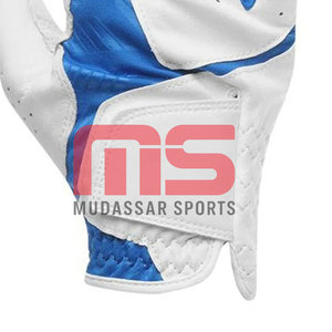Guantes de Golf Profesionales para Todo Clima con Palma de Cuero Genuino y Parte Superior de Malla Transpirable para Lluvia y Uso Profesional - Product Image 5