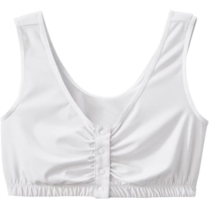 Sujetador Deportivo para Mujer con Botones Delanteros, de Nailon Suave y Elástico, para Yoga, Gimnasio, Ejercicio, Color y Talla Personalizables, Ropa Deportiva - Product Image 2