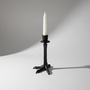 Porte-bougie conique en aluminium noir, design griffe, support en métal pour éclairage de table de mariage, Noël, décoration de maison et de bureau, vente en gros - Product Image 5