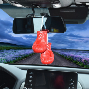 Guantes Colgantes Clásicos para Espejo Retrovisor de Auto, Accesorios de Decoración Interior de Moda - Product Image 5