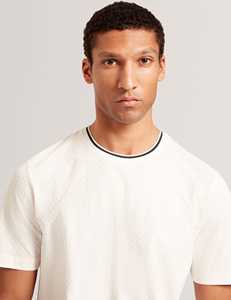 Alta calidad 100% algodón 220 Gsm Slim Fit con diseño personalizado Streetwear cuello redondo logotipo personalizado camiseta hombres por Huzaifa productos - Product Image 3