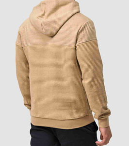 Sweat à capuche épais et imperméable de haute qualité pour l'hiver, en molleton bouclette, coupe oversize avec épaules tombantes, personnalisable avec logo - Product Image 3