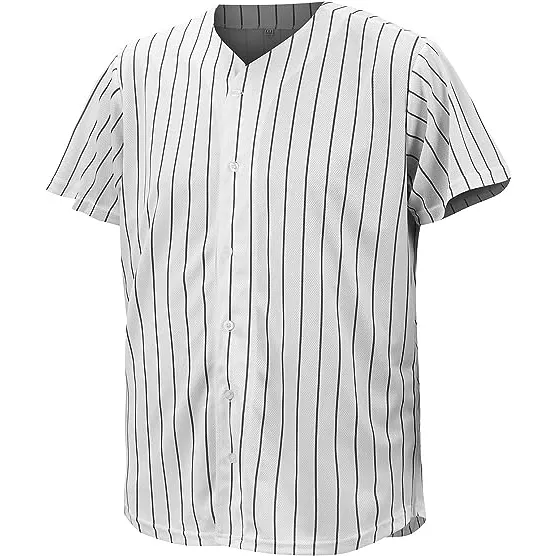 Atacado Preço Barato Logotipo Personalizado 100% Poliéster Em Branco Plus Size Sports Wear Equipment Softball Uniforme Baseball Jersey Para Homens