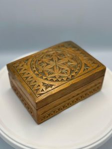 Pafu Ramadan Mubarak Home Decor Cadeau islamique Décoration de l'Aïd Signe de l'Aïd Caisse en bois Coffrets cadeaux - Product Image 4