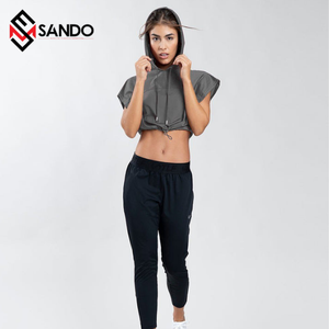 เสื้อฮู้ดกันน้ำออกแบบได้ตามต้องการสำหรับผู้หญิงพลัสไซส์ชุดออกกำลังกายเล่นฟิตเนสเล่นกีฬาชุดใส่ทำงานและโยคะยิม - Product Image 3