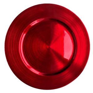 Placa de cargador de metal martillado única para mesas de comedor de estilo rústico, fiestas, recepciones de bodas - Product Image 2