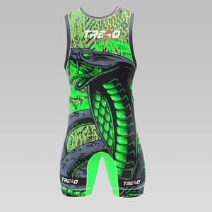 Custom Mens Wrestling Singlet Martial Arts Sublimation Stretch Breathable Wholesale Gear for men <b>athletic</b> singlet grappling - Product Image 3