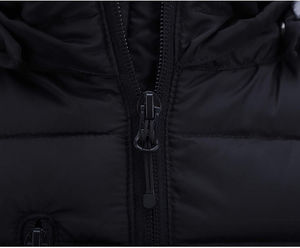 Vestes matelassées en polyester pour hommes, style personnalisé, manches longues, imperméables, écologiques, respirantes, disponibles en gros - Product Image 5