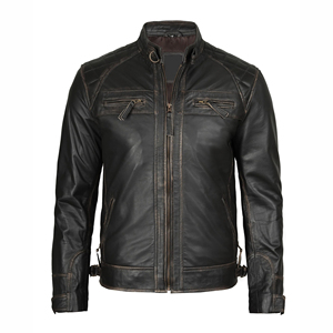 Chaqueta de moto de moda al por mayor para hombre, fabricante de chaquetas pakistaníes, fabricante de chaquetas de cuero para hombre y mujer - Product Image 1