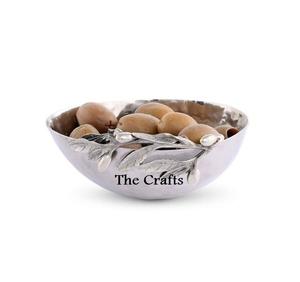 Classic Design Salad <b>Serving</b> <b>Bowl</b> With High Quality Gold And <b>White</b> Color <b>Serving</b> <b>Bowl</b> At Affordable Price - Product Image 3
