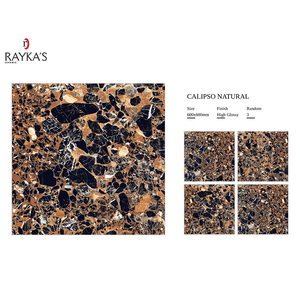 Venta caliente 60x60 Azulejos de cerámica de porcelana esmaltada pulida brillante para baldosas interiores - Product Image 6