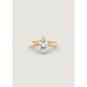 Anillo Daphne con Diamante Marquise, Colección de Anillos de Diamantes Elegantes - Product Image 3