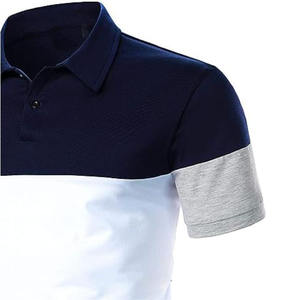 Camiseta Casual de Manga Corta para Hombre de Primera Calidad, Jersey Transpirable de Poliéster/Algodón, Estilo Urbano, Logotipo Personalizado, Golf - Product Image 5