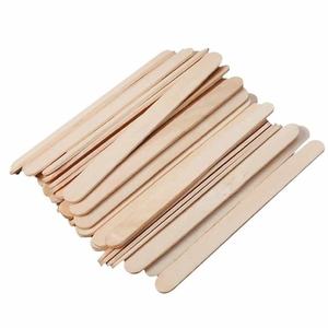 Bâtons artisanaux en bois naturel de 6 pouces Bâtons en bois d'abaisse-langue écologiques - Product Image 4